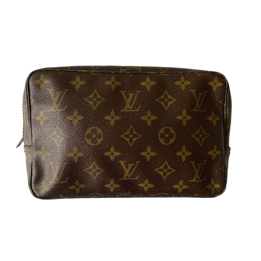 Louis Vuitton monogram Cosmetic Pouch trousse toilette 23 authentic with COA - Picture 1 of 8